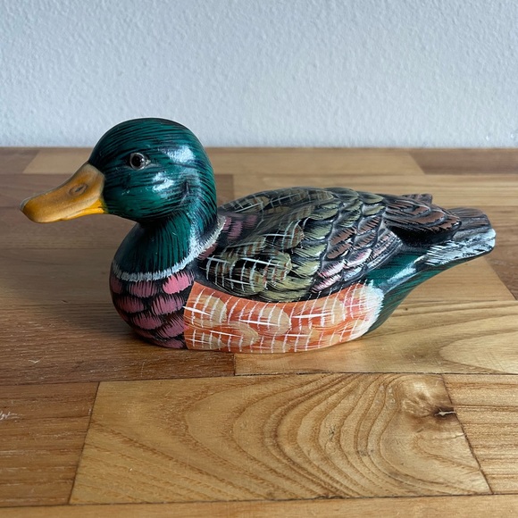 Vintage Ceramic Hand Painted Duck - Picture 3 of 5